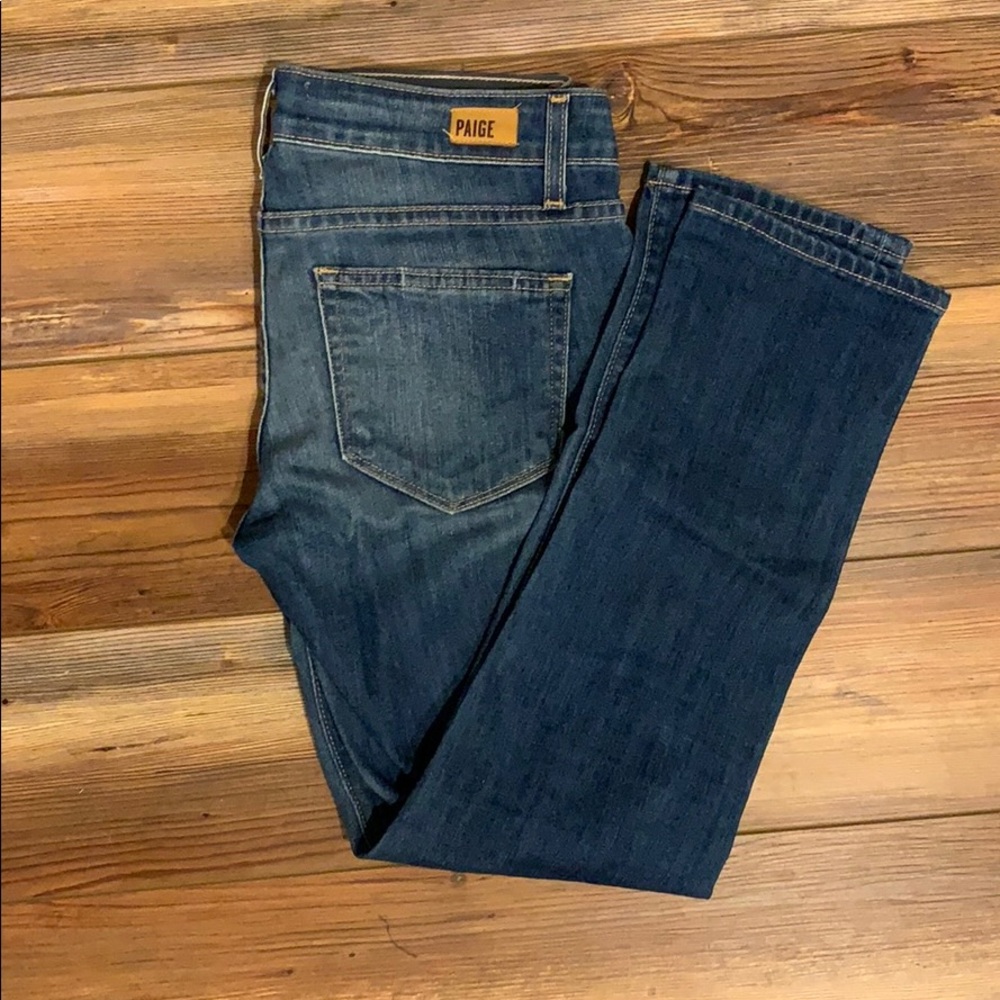 Paige Denim crop skinny jeans